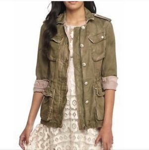 FREE PEOPLE Military Jacket